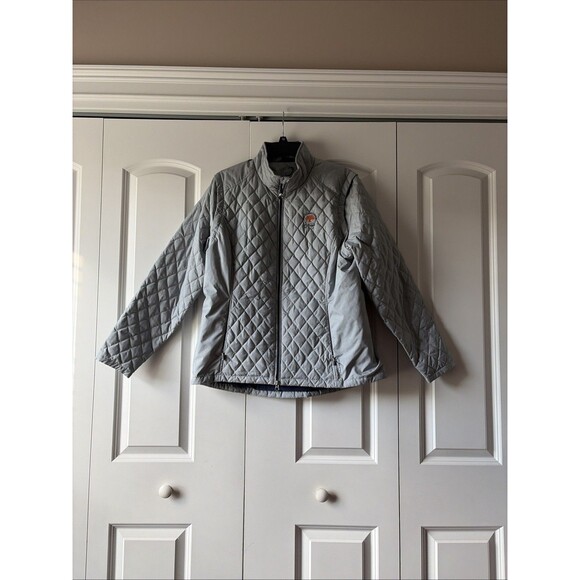 Zero Restriction Quilted Convertible Goose Down Golf Vest Jacket Women’s XL - Picture 1 of 5